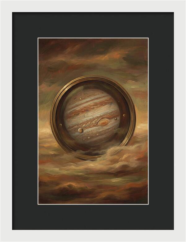 Jupiter Through Celestial Lens