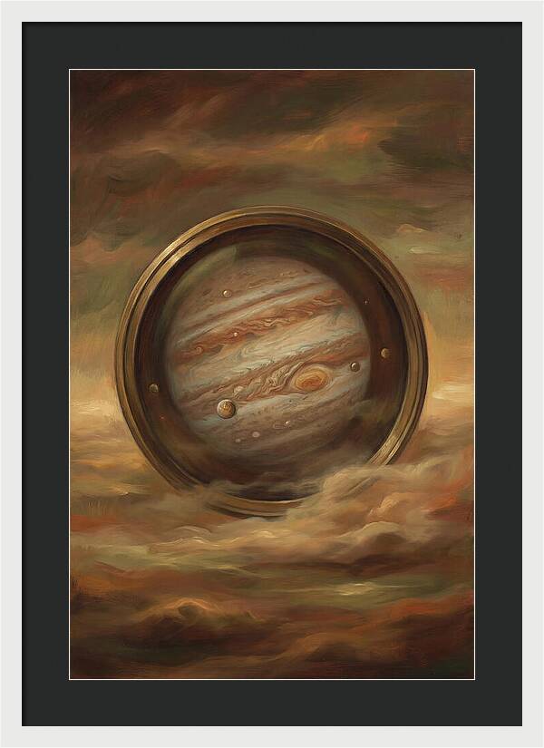 Jupiter Through Celestial Lens