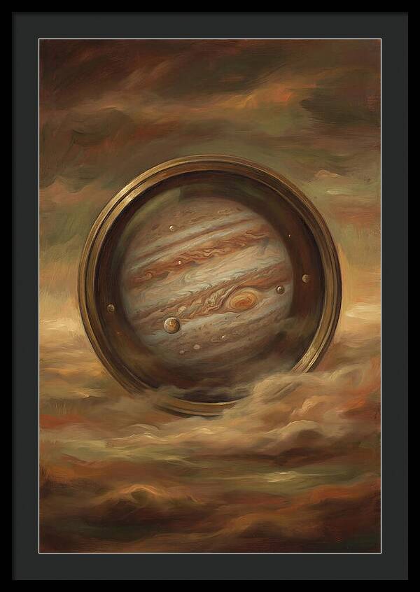 Jupiter Through Celestial Lens
