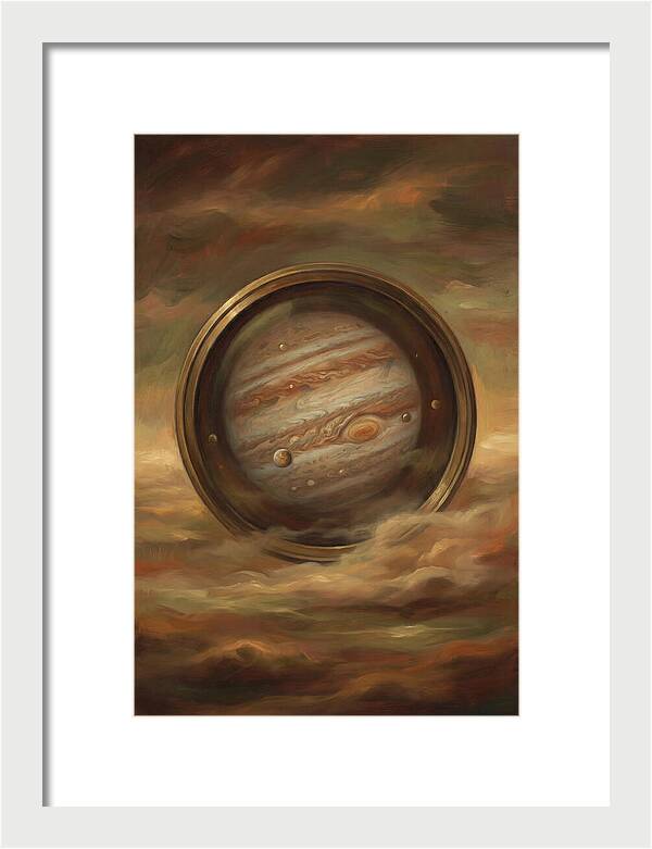 Jupiter Through Celestial Lens