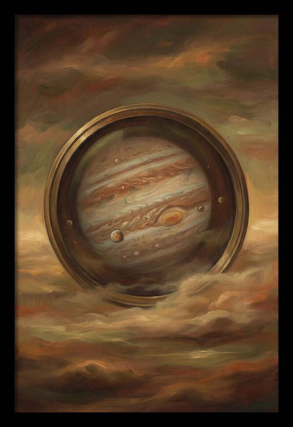 Jupiter Through Celestial Lens