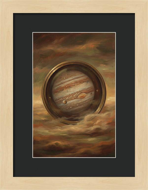 Jupiter Through Celestial Lens