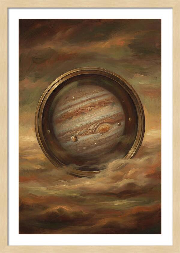 Jupiter Through Celestial Lens