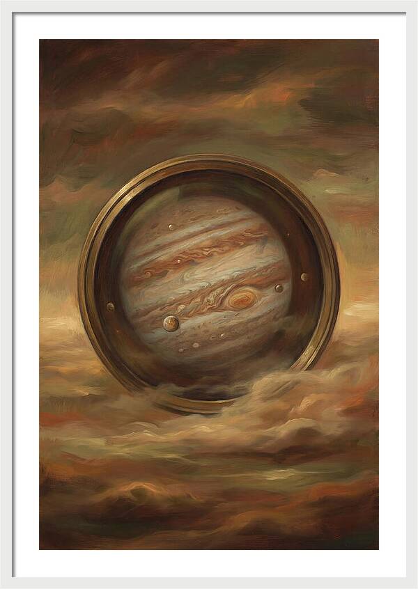Jupiter Through Celestial Lens