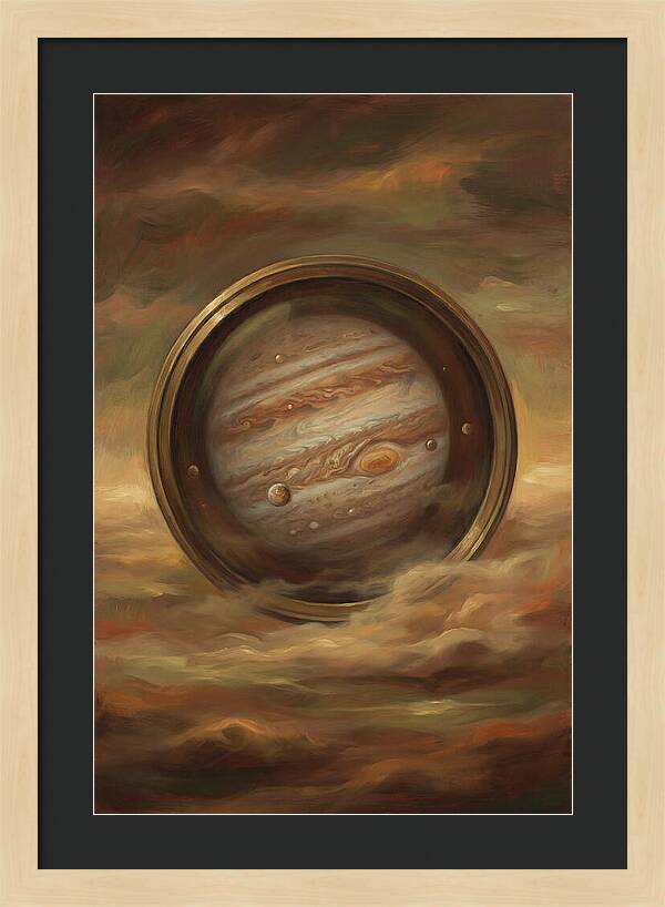Jupiter Through Celestial Lens