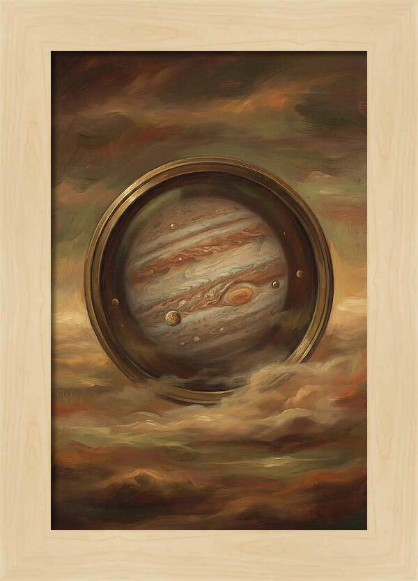 Jupiter Through Celestial Lens