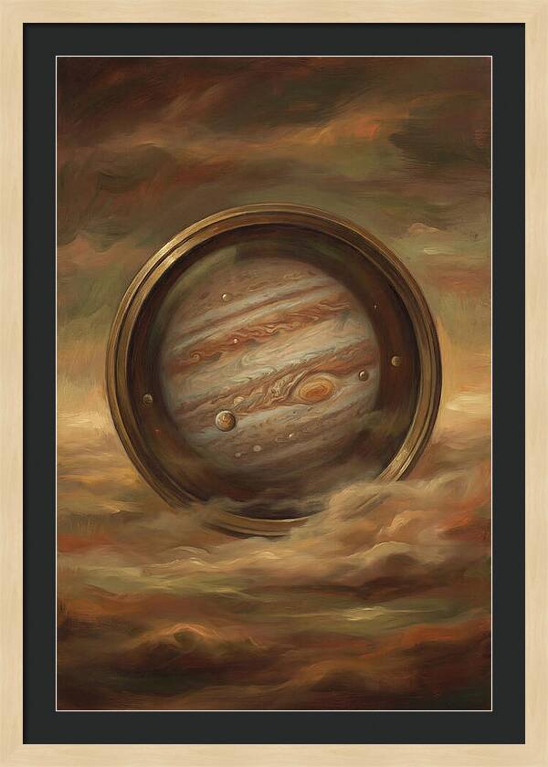Jupiter Through Celestial Lens