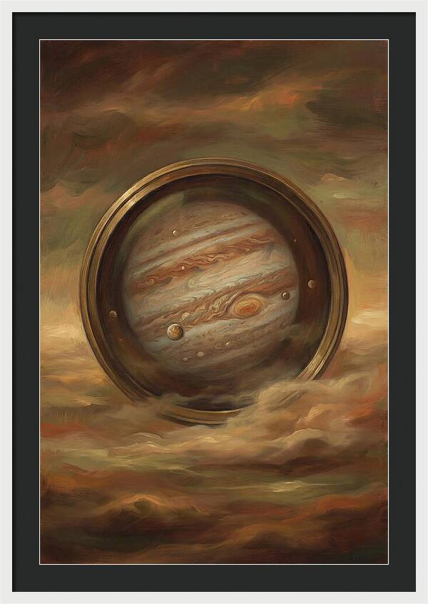 Jupiter Through Celestial Lens