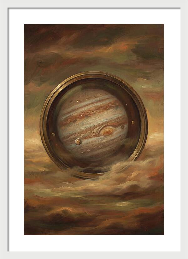 Jupiter Through Celestial Lens