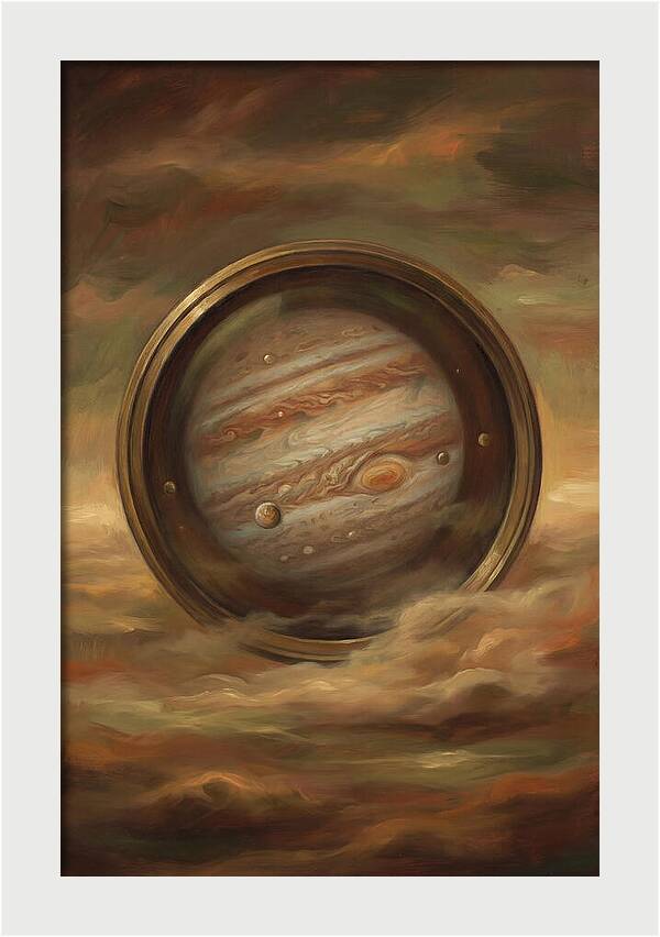 Jupiter Through Celestial Lens