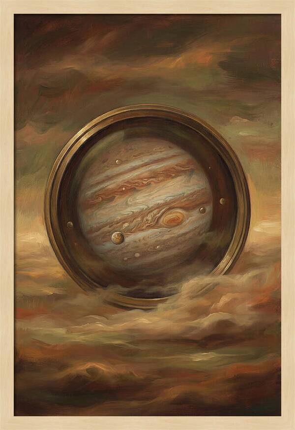 Jupiter Through Celestial Lens