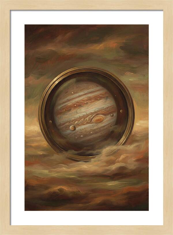 Jupiter Through Celestial Lens