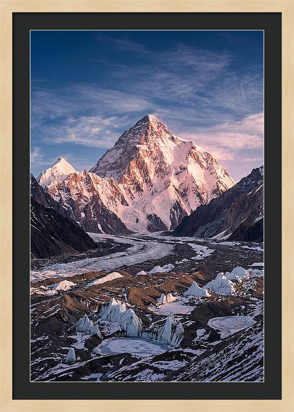 K2 At Golden Hour
