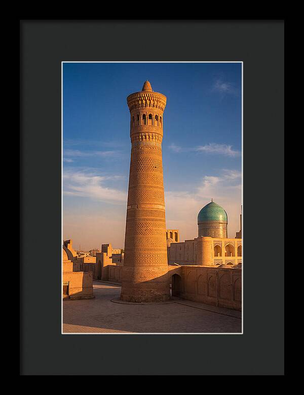 Kalyan Minaret At Golden Hour
