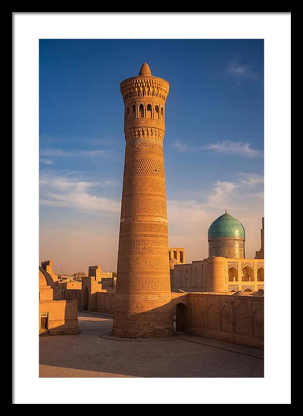Kalyan Minaret At Golden Hour
