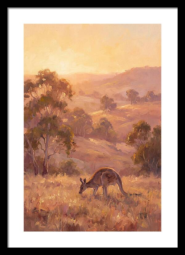 Kangaroo At Dusk