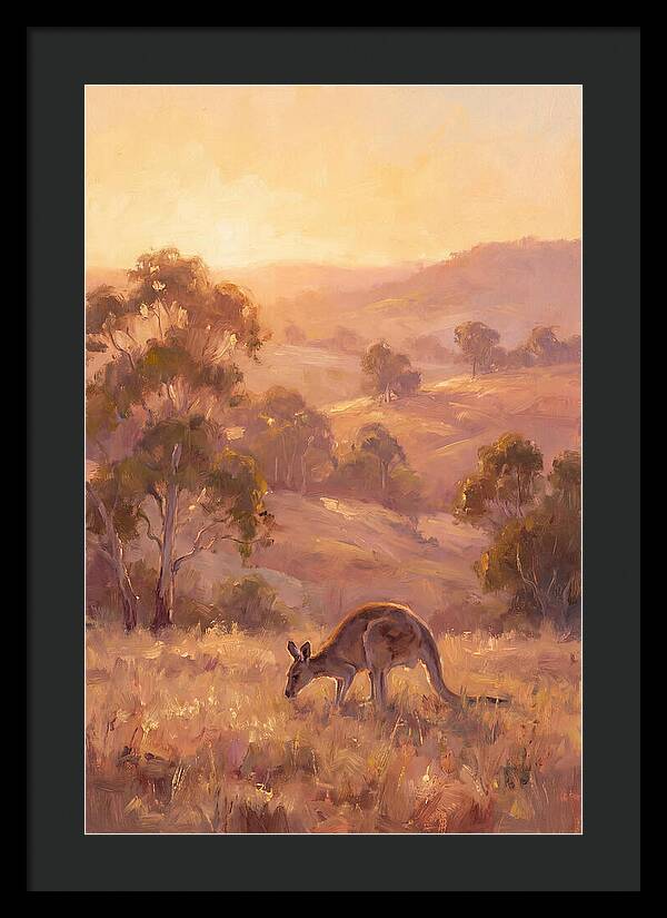 Kangaroo At Dusk