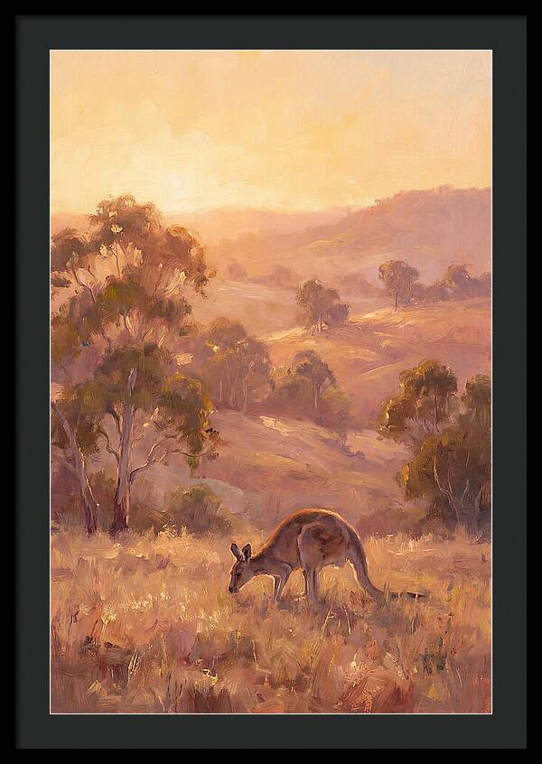 Kangaroo At Dusk