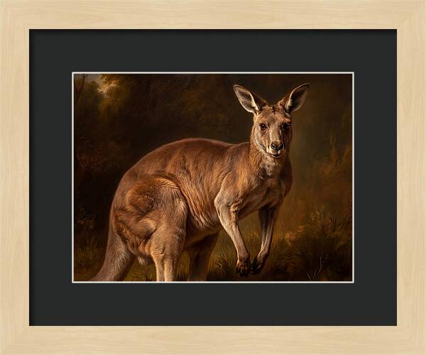 Kangaroo In Natural Splendor