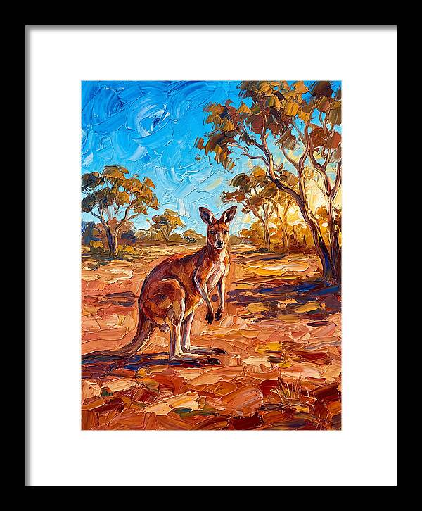 Kangaroo In The Outback