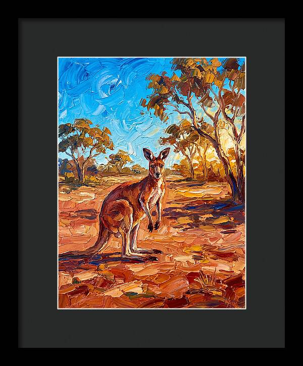 Kangaroo In The Outback