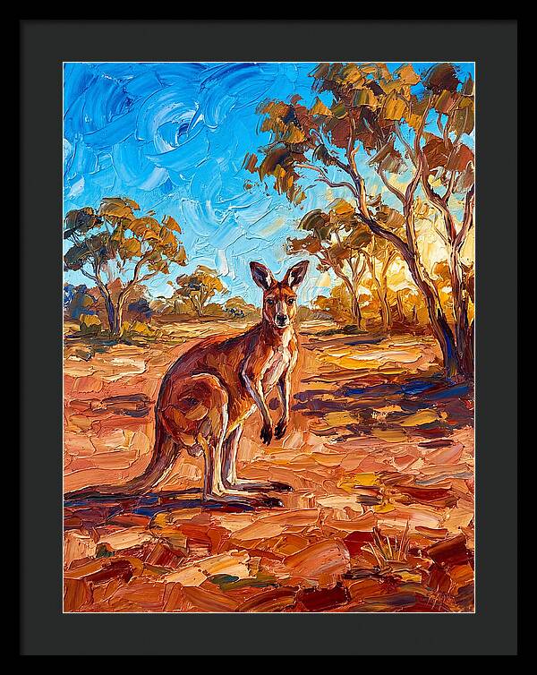 Kangaroo In The Outback