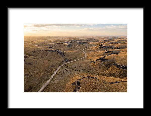 Kansas Flint Hills From Above