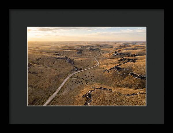 Kansas Flint Hills From Above