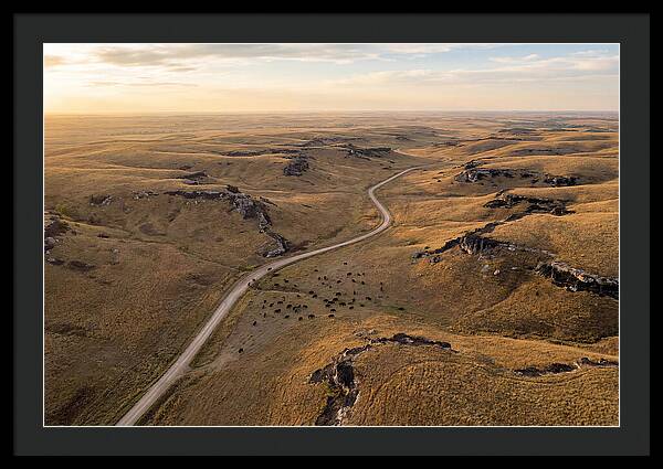 Kansas Flint Hills From Above