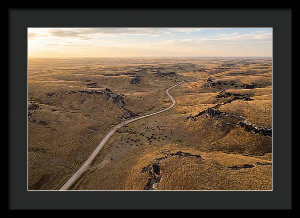 Kansas Flint Hills From Above