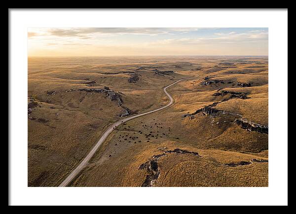 Kansas Flint Hills From Above