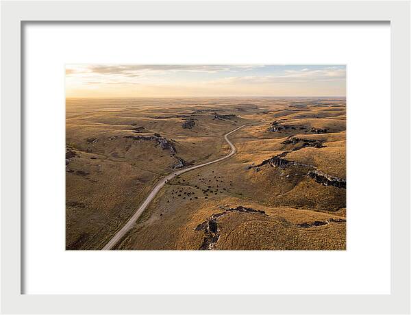 Kansas Flint Hills From Above