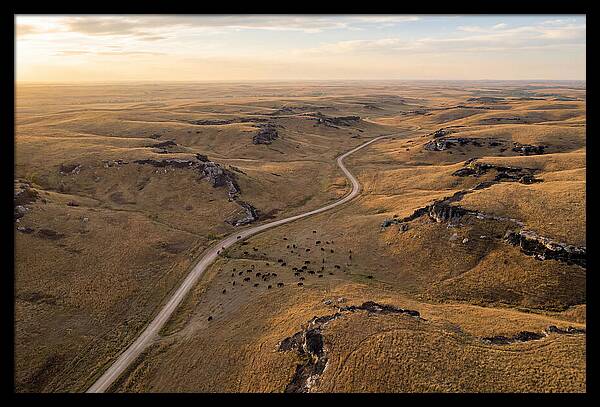 Kansas Flint Hills From Above