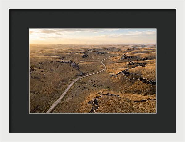 Kansas Flint Hills From Above