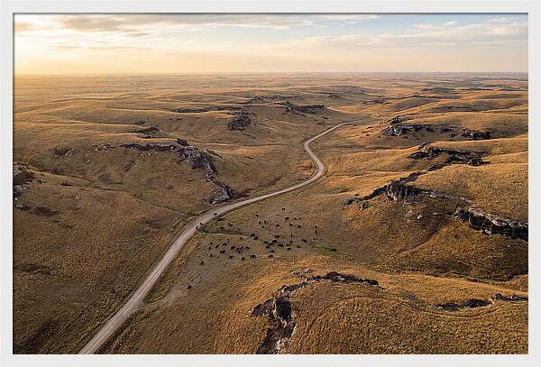 Kansas Flint Hills From Above