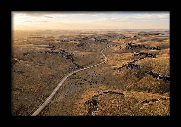 Kansas Flint Hills From Above