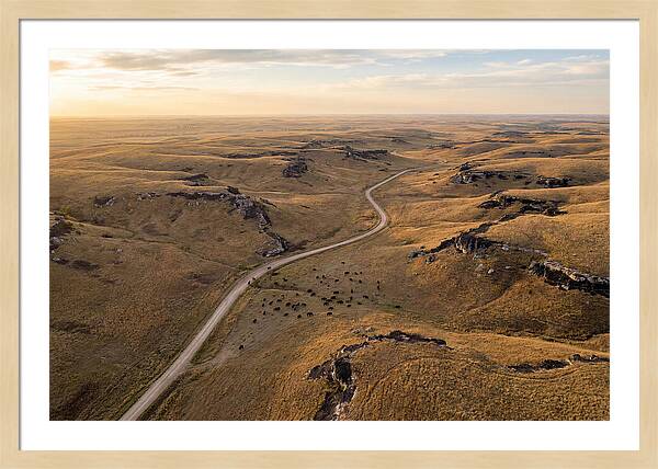 Kansas Flint Hills From Above