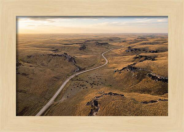Kansas Flint Hills From Above