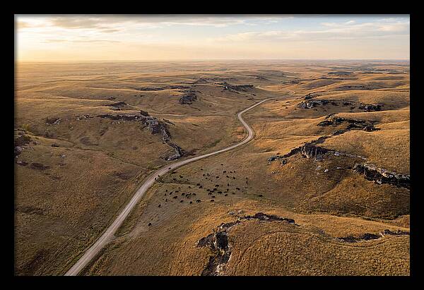 Kansas Flint Hills From Above