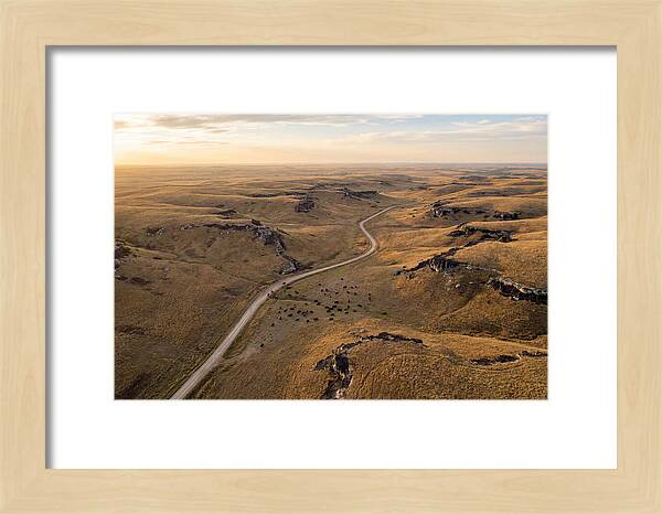 Kansas Flint Hills From Above