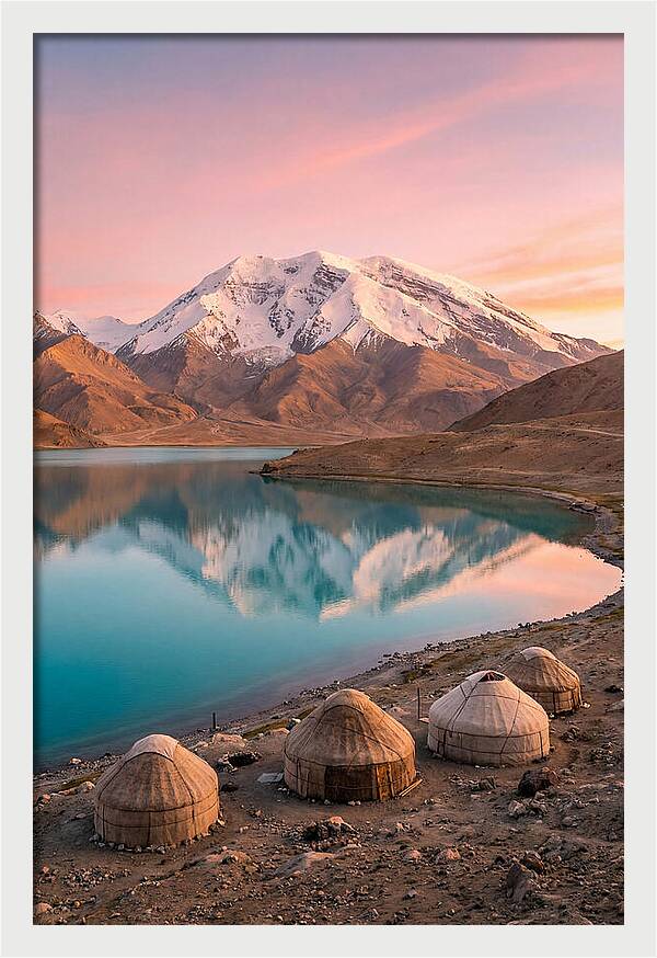 Karakul Lake Serenity