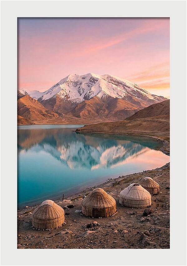 Karakul Lake Serenity