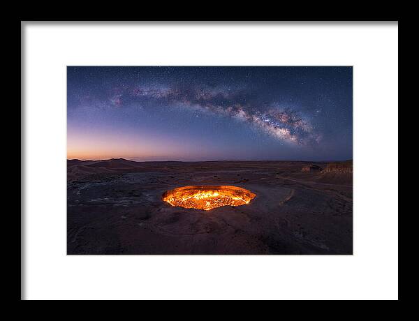 Karakum Desert Twilight Glow