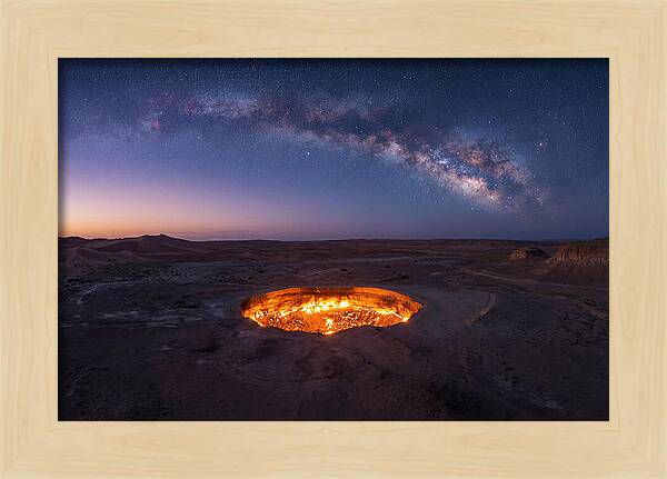 Karakum Desert Twilight Glow