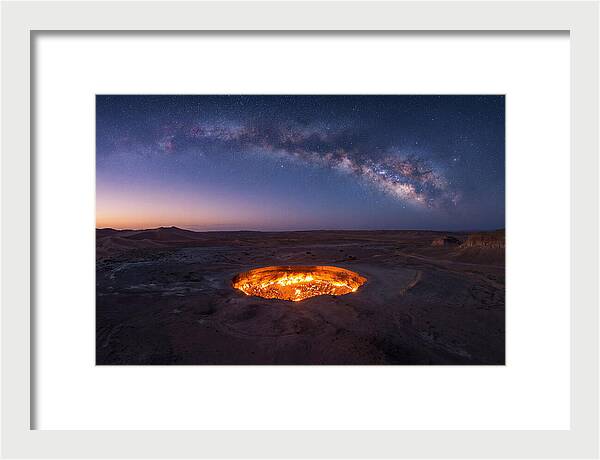 Karakum Desert Twilight Glow