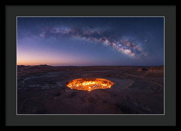 Karakum Desert Twilight Glow