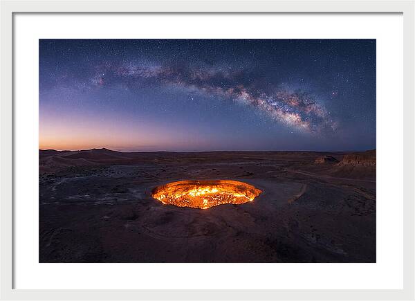 Karakum Desert Twilight Glow