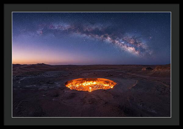 Karakum Desert Twilight Glow