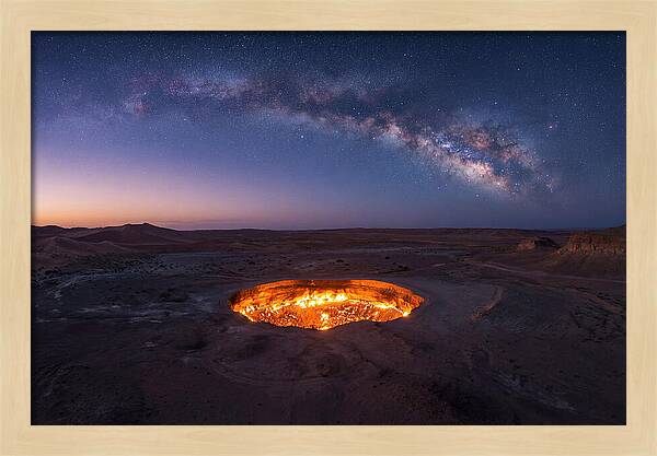 Karakum Desert Twilight Glow