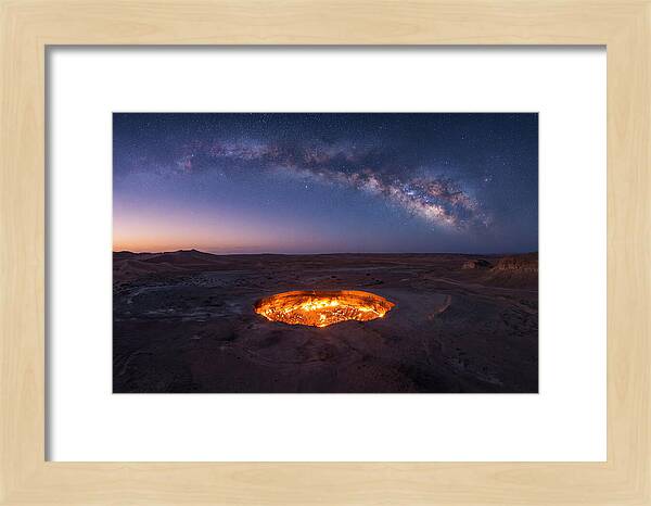 Karakum Desert Twilight Glow